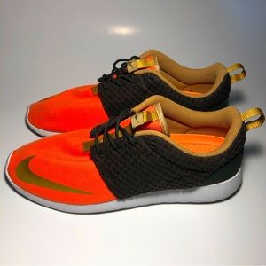 Nike Roshe Run FB Sequoia/Orange